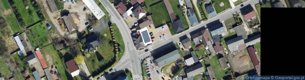 Zdjęcie satelitarne Strażacka ul.