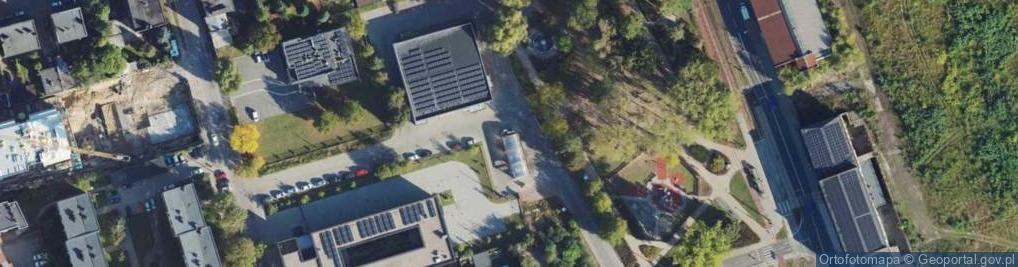 Zdjęcie satelitarne Strażacka ul.