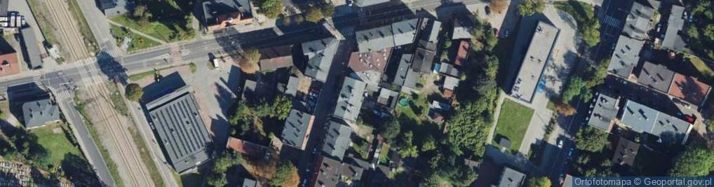 Zdjęcie satelitarne Stacyjna ul.