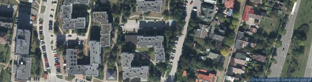 Zdjęcie satelitarne Strasza Maksymiliana ul.