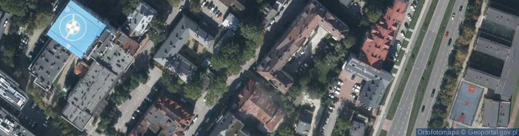 Zdjęcie satelitarne Starodomaszowska ul.