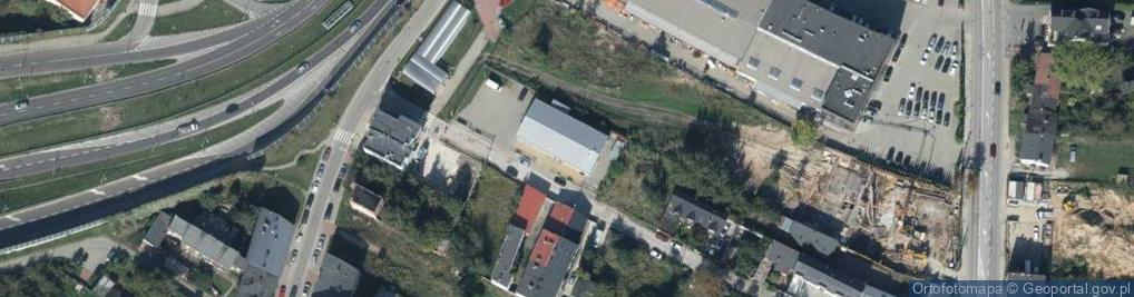 Zdjęcie satelitarne Stolarska ul.