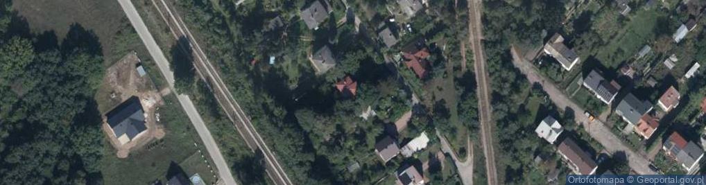 Zdjęcie satelitarne Stacyjna ul.