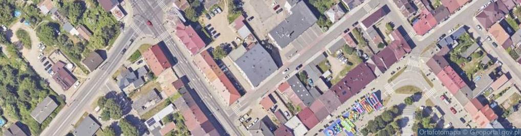 Zdjęcie satelitarne Strażacka ul.