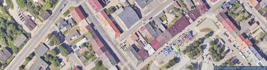 Zdjęcie satelitarne Strażacka ul.