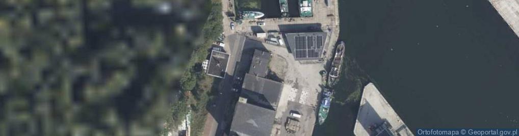 Zdjęcie satelitarne Stoczniowa ul.