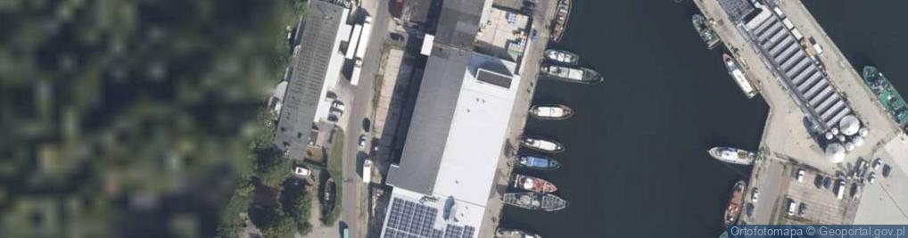 Zdjęcie satelitarne Stoczniowa ul.