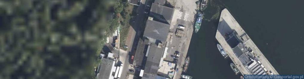 Zdjęcie satelitarne Stoczniowa ul.