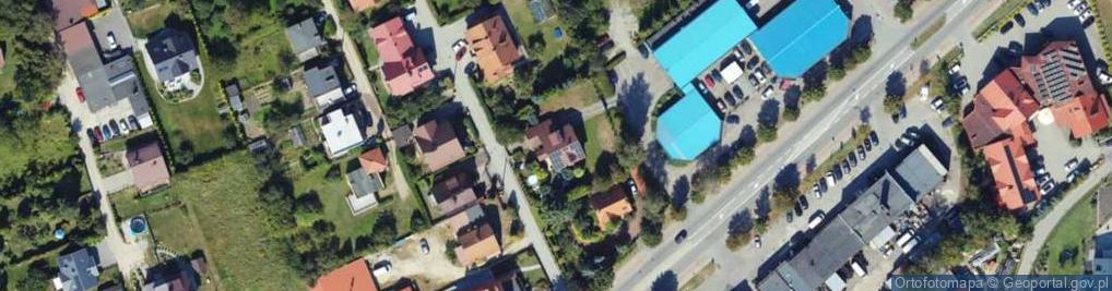 Zdjęcie satelitarne Stolarska ul.