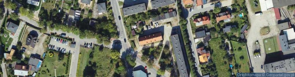 Zdjęcie satelitarne Strzelecka ul.