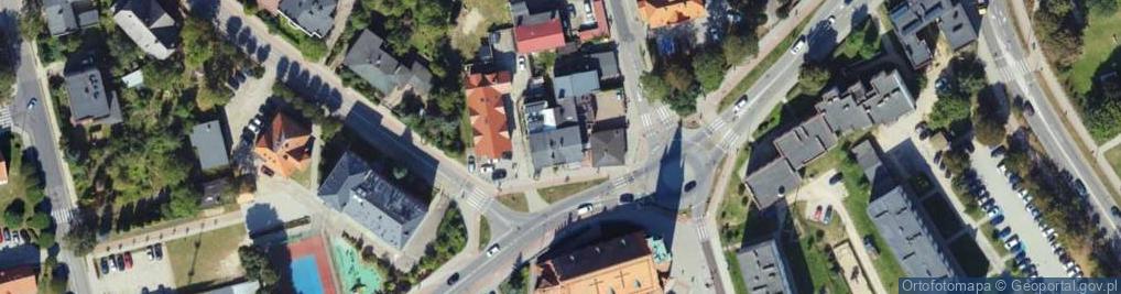 Zdjęcie satelitarne Strzelecka ul.