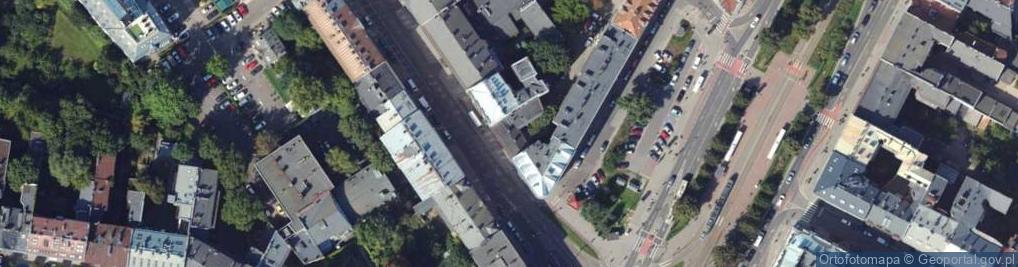 Zdjęcie satelitarne Starowiślna ul.