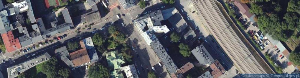 Zdjęcie satelitarne Starowiślna ul.