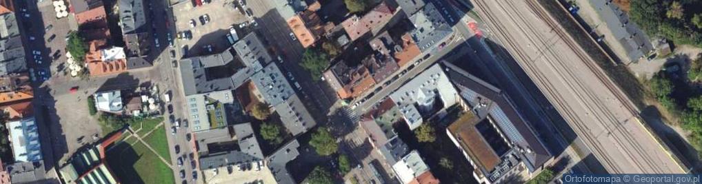 Zdjęcie satelitarne Starowiślna ul.