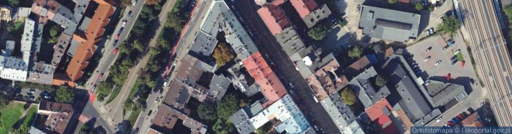 Zdjęcie satelitarne Starowiślna ul.