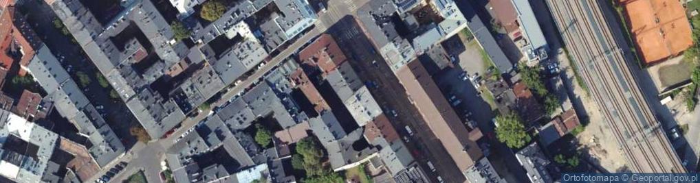 Zdjęcie satelitarne Starowiślna ul.