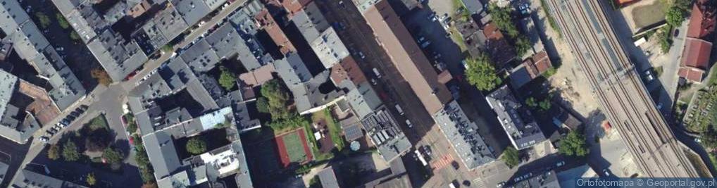 Zdjęcie satelitarne Starowiślna ul.