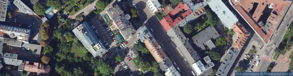 Zdjęcie satelitarne Starowiślna ul.