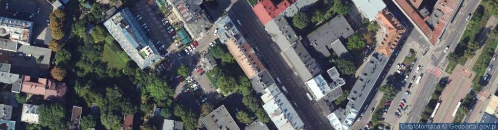 Zdjęcie satelitarne Starowiślna ul.