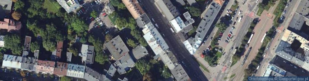 Zdjęcie satelitarne Starowiślna ul.
