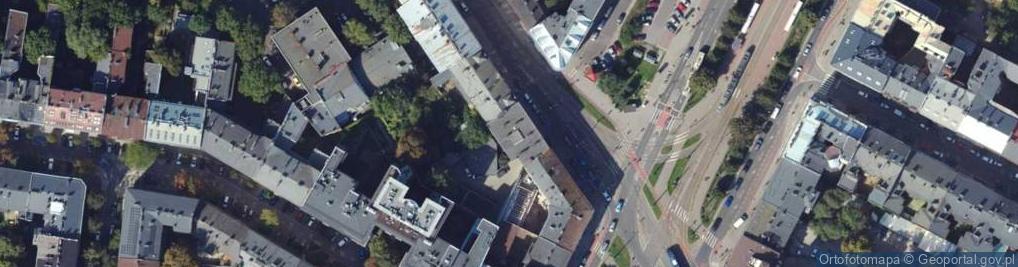 Zdjęcie satelitarne Starowiślna ul.