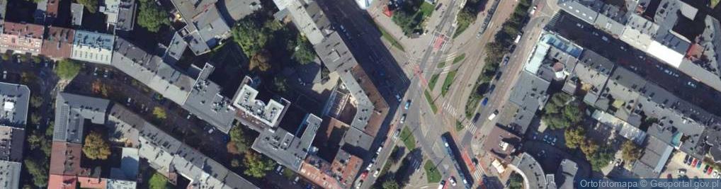 Zdjęcie satelitarne Starowiślna ul.