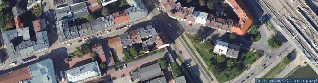 Zdjęcie satelitarne Starowiślna ul.