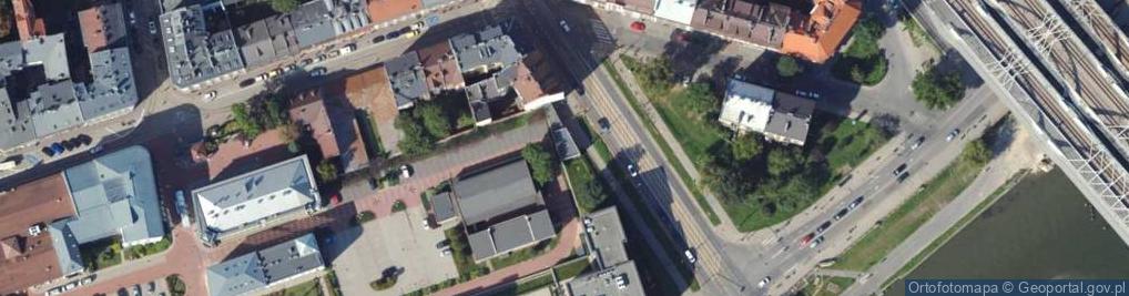 Zdjęcie satelitarne Starowiślna ul.
