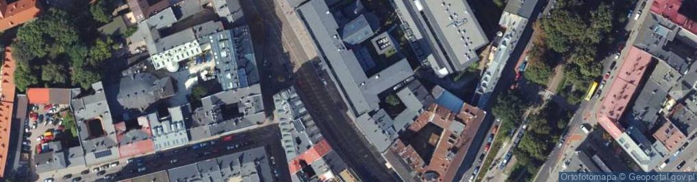Zdjęcie satelitarne Stradomska ul.