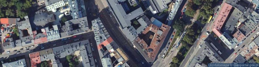 Zdjęcie satelitarne Stradomska ul.