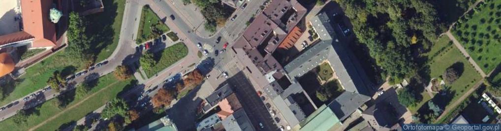 Zdjęcie satelitarne Stradomska ul.