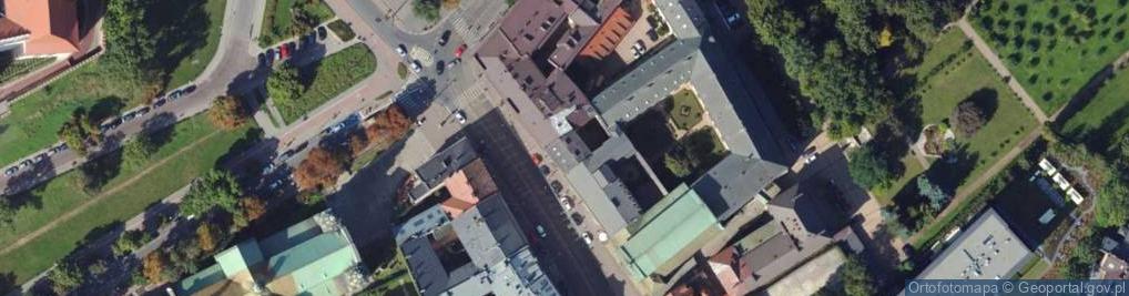 Zdjęcie satelitarne Stradomska ul.