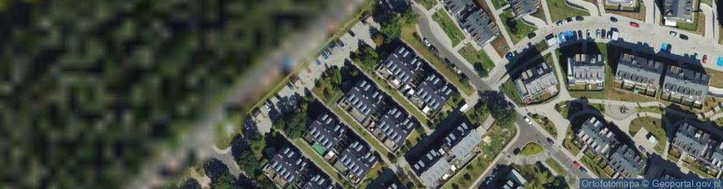 Zdjęcie satelitarne Starego Dębu ul.