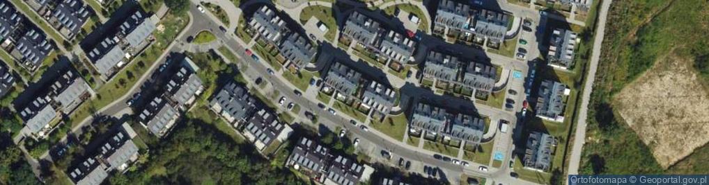 Zdjęcie satelitarne Starego Dębu ul.