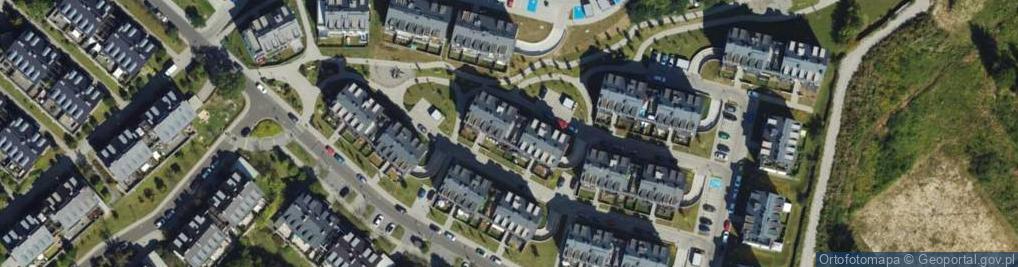 Zdjęcie satelitarne Starego Dębu ul.