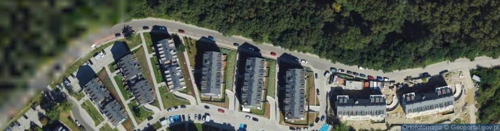 Zdjęcie satelitarne Starego Dębu ul.