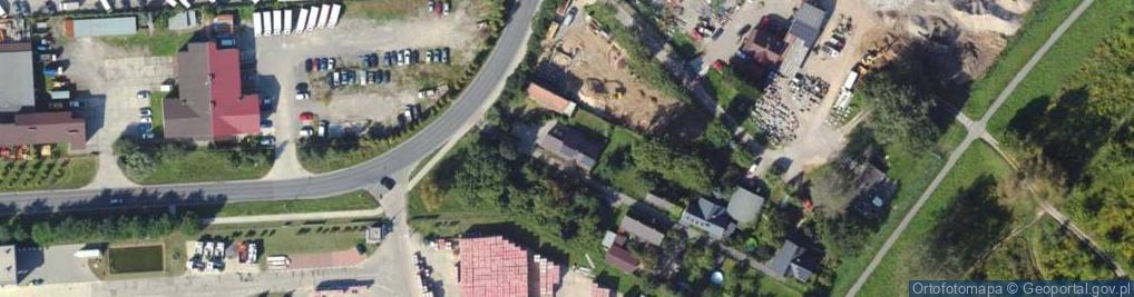 Zdjęcie satelitarne Stręcka ul.