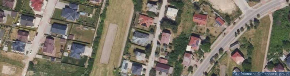 Zdjęcie satelitarne Strażacka ul.