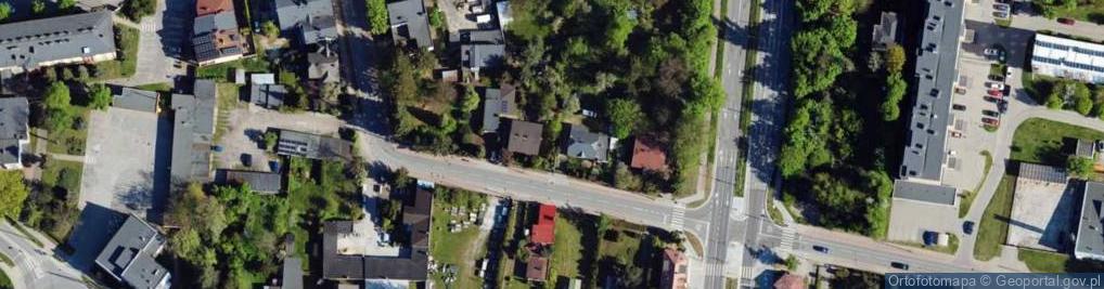 Zdjęcie satelitarne Stefana Batorego ul.