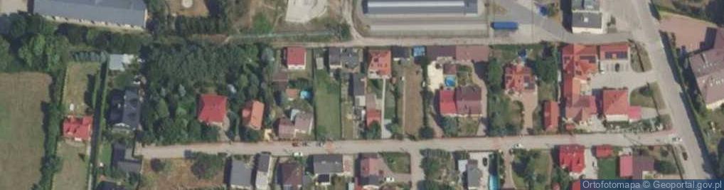 Zdjęcie satelitarne Strażacka ul.
