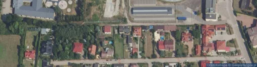 Zdjęcie satelitarne Strażacka ul.