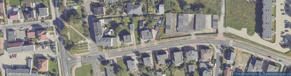 Zdjęcie satelitarne Strzelecka ul.
