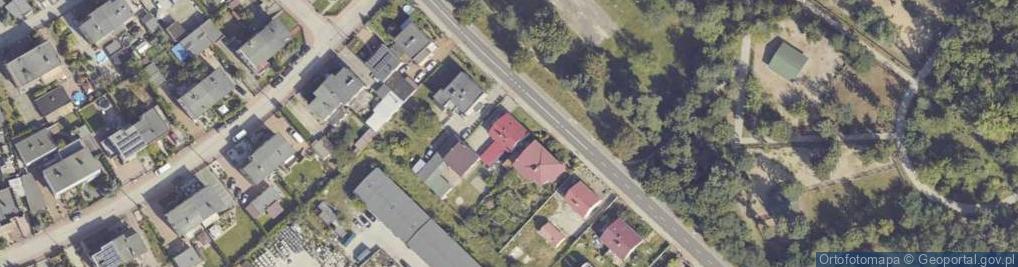 Zdjęcie satelitarne Strzelecka ul.