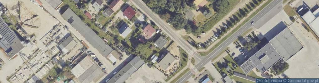 Zdjęcie satelitarne Strzelecka ul.