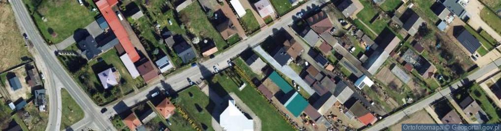 Zdjęcie satelitarne Strażacka ul.