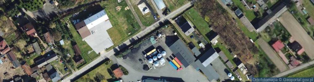 Zdjęcie satelitarne Strażacka ul.
