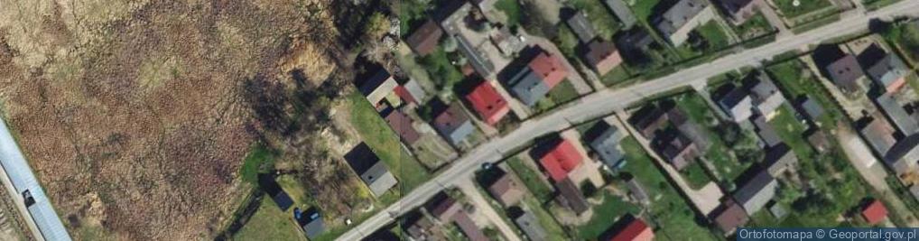 Zdjęcie satelitarne Strażacka ul.