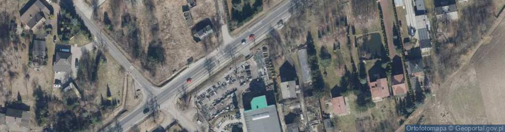 Zdjęcie satelitarne Strykowska ul.