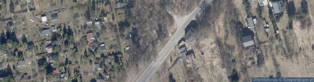 Zdjęcie satelitarne Strykowska ul.