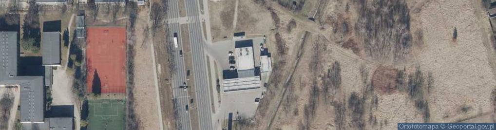 Zdjęcie satelitarne Strykowska ul.